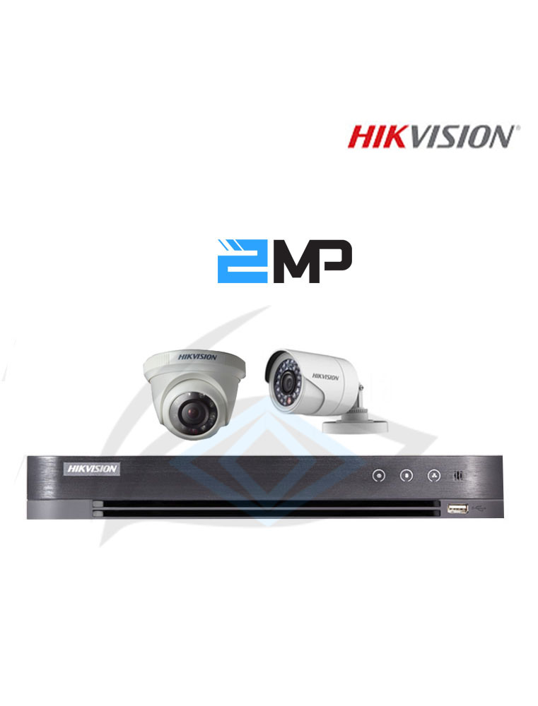Hikvision Turbo HD 4CH CCTV Packages